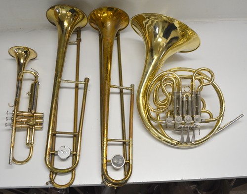 Set lot yamaha trumpet - set/lot,