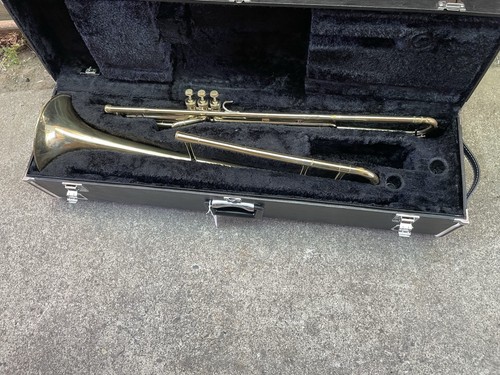 Olds valve trombone with - olds, bb